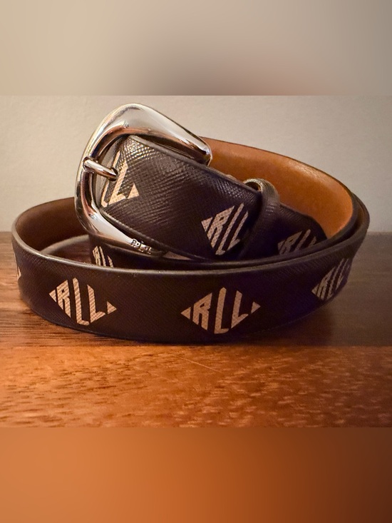 Lauren Ralph Lauren Accessories - Vintage‎ RALPH LAUREN Brown Signature Belt Size Large 42”